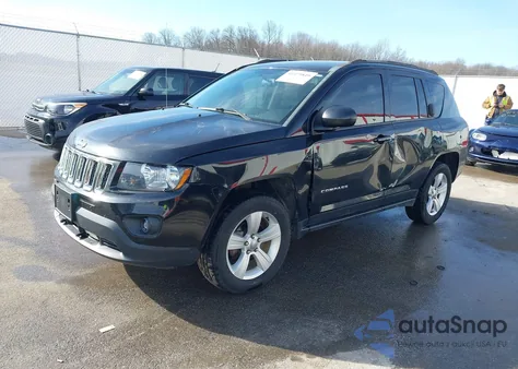 2015 Jeep Compass Sport из США, поврежденный, VIN 1C4NJDBB2FD283091